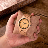 DODO DEER Minimalist Bamboo Watches for Couples