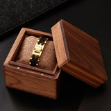 Chinese Manufacturer Golden Plated Wood Bracelet