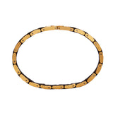 Chinese Manufacturer Golden Plated Wood Bracelet