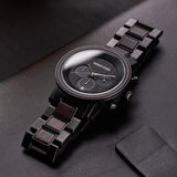 DODO DEER Designer Stainless Steel Wood Watches for men