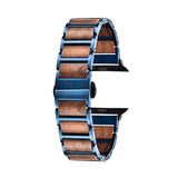 Adjustable Wooden Watch Band Compatible With Apple Watch