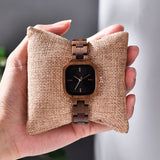 DODO DEER Ldies'  Quartz Uhren Herren Zebra Wood Watches