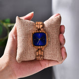 DODO DEER Ldies'  Quartz Uhren Herren Zebra Wood Watches