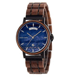 Natural Wooden Watches OEM Men Dress Wristwatch