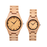 DODO DEER Minimalist Bamboo Watches for Couples