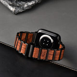 Natural Red Sandal Wood iWatch Band