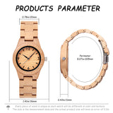 DODO DEER Minimalist Bamboo Watches for Couples