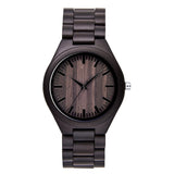 Business style wooden watches with luminous hands