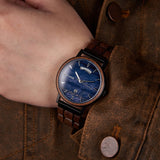 Natural Wooden Watches OEM Men Dress Wristwatch