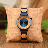 Oem Stylish Stainless Steel Wood Watch Anniversary gifts for girlfriend