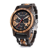 Engraving Personalized Men Watch Top Wooden Timepieces