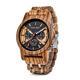 Engraving Personalized Men Watch Top Wooden Timepieces