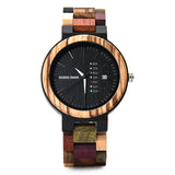 Factory Wholesale handmade black wooden watch