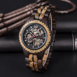 DODO DEER Automatic Wristwatch Luminous Wood Wacth for Women