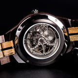 DODO DEER Automatic Wristwatch Luminous Wood Wacth for Women