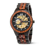 DODO DEER Handcrafted Mechanical Movement Custom logo Wooden Watch