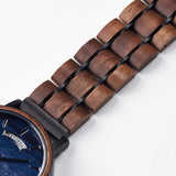 Natural Wooden Watches OEM Men Dress Wristwatch