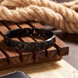 Natural Ebony Walnut Fashion Men's Bracelet