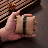 Natural Ebony Walnut Fashion Men's Bracelet