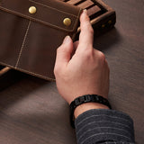 DODO DEER Natural Ebony Walnut Fashion Men's Bracelet