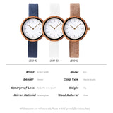 DODO DEER Wooden Watches for Women Wedding Anniversary Gifts Personalized Name Engraved Watch