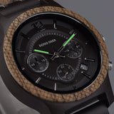 DODO DEER noble style custom logo engrave wood watches