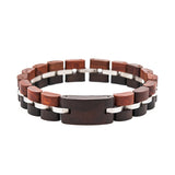 DODO DEER Natural Wooden Bracelet Colorful Wood Bangle Jewelry for Men and Women