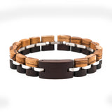 DODO DEER Natural Wooden Bracelet Colorful Wood Bangle Jewelry for Men and Women