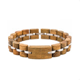 DODO DEER Natural Wooden Bracelet Colorful Wood Bangle Jewelry for Men and Women