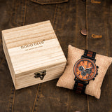 DODO DEER luminous needles luxury wood watches