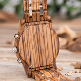 Multifunction Stop Watch Dropshipping Men's Wood Watch