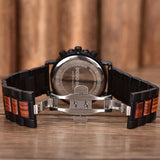 Ebony Wooden Men's watch Anniversary Gift for Him