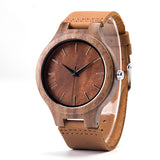 Men Wooden Watch Engraved Watches For Men Leather Groomsman Gift Watch Graduation Gift Mens Watch Engraved