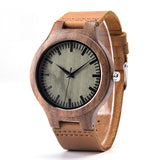 Men Wooden Watch Engraved Watches For Men Leather Groomsman Gift Watch Graduation Gift Mens Watch Engraved