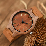 Men Wooden Watch Engraved Watches For Men Leather Groomsman Gift Watch Graduation Gift Mens Watch Engraved