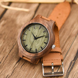 Men Wooden Watch Engraved Watches For Men Leather Groomsman Gift Watch Graduation Gift Mens Watch Engraved