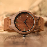 Men Wooden Watch Engraved Watches For Men Leather Groomsman Gift Watch Graduation Gift Mens Watch Engraved