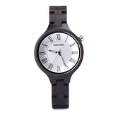 Female Quartz Wood Watch OEM anniversary gift for wife