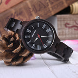 Female Quartz Wood Watch OEM anniversary gift for wife