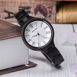 Female Quartz Wood Watch OEM anniversary gift for wife