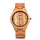 Chinese dropshipping bamboo wood watches for men