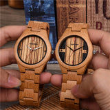 Chinese dropshipping bamboo wood watches for men