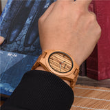 Chinese dropshipping bamboo wood watches for men