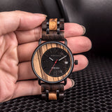 DODO DEER Minimalist Wooden Quartz Mens Watch