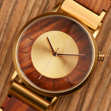 Business Wooden couples watch for her and his