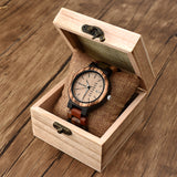 Colorful wood calendar watch stay fine watch for men and women