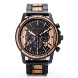 Ebony Wooden Men's watch Anniversary Gift for Him