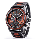 Ebony Wooden Men's watch Anniversary Gift for Him