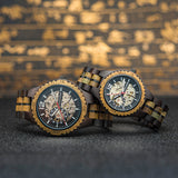 DODO DEER khaki field mechanical couples watches