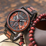 Ebony Wooden Men's watch Anniversary Gift for Him